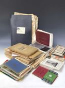 Military Books and Ephemera. Two large plastic crates containing military newspaper cuttings,