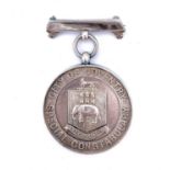 City of Coventry Special Constabulary Medal. A silver medal inscribed "For long service 1914 awarded