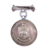 City of Coventry Special Constabulary Medal. A silver medal inscribed "For long service 1914 awarded