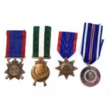 Iraq / Bahrain Police Medals. Iraq Police General Service Medal 1939-58, Iraq Police Service Medal