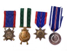 Iraq / Bahrain Police Medals. Iraq Police General Service Medal 1939-58, Iraq Police Service Medal