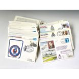 RAF Stamp Covers. A duplicated selection of over 200 flown RAF stamp covers including a number of