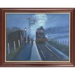 Railways - GWR / British Railways, Philip D. Hawkins, Barry G. Price, etc. Framed and glazed