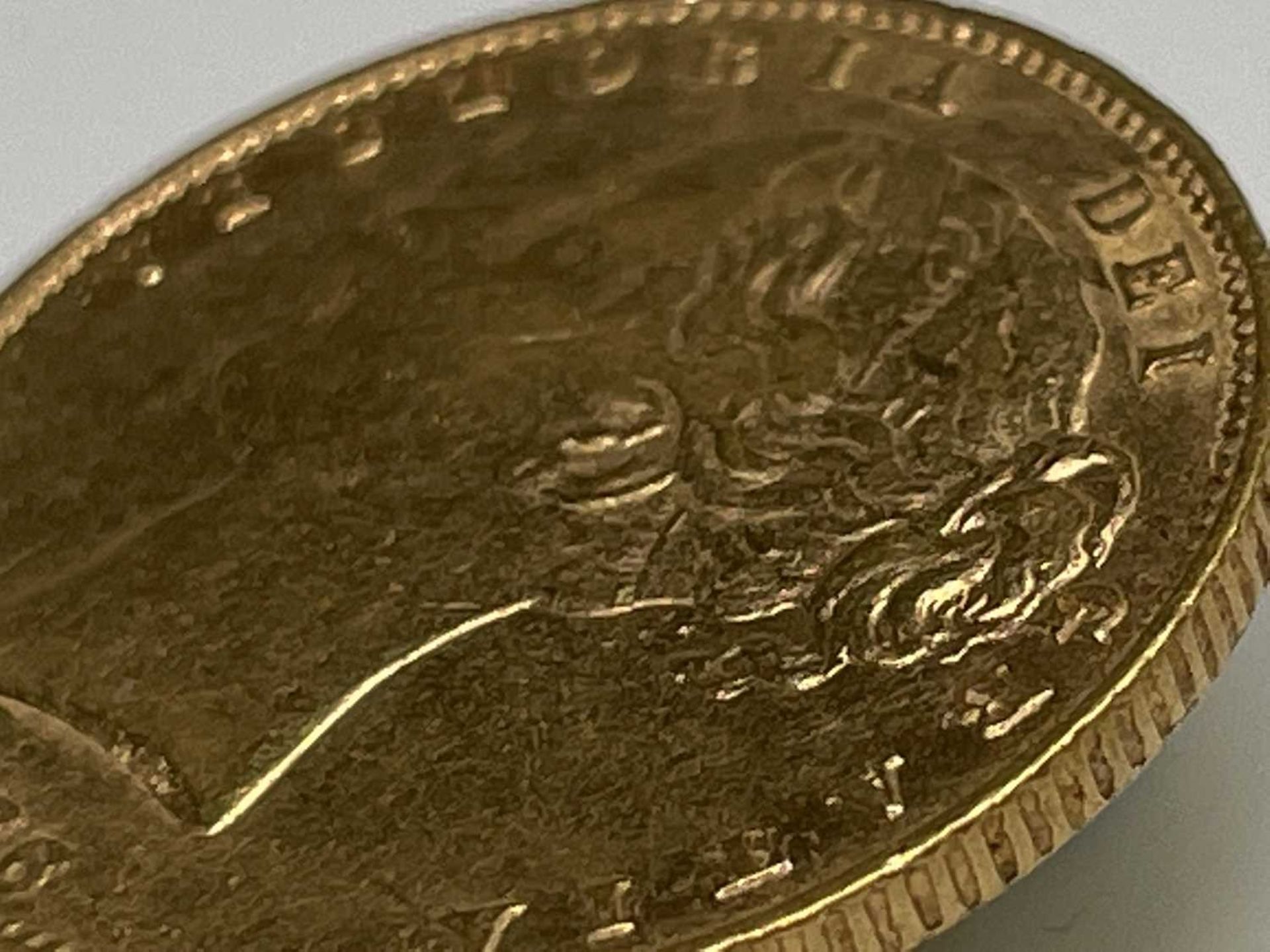 Great Britain Gold Sovereign 1866 Die no.50 Shield Back Condition: please request a condition report - Image 2 of 5