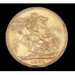 Great Britain Gold Sovereign 1891 EF Jubilee Head Condition: please request a condition report if
