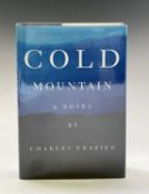 CHARLES FRAZIER. 'Cold Mountain.' First edition, unclipped dj, first state with "man-woman"