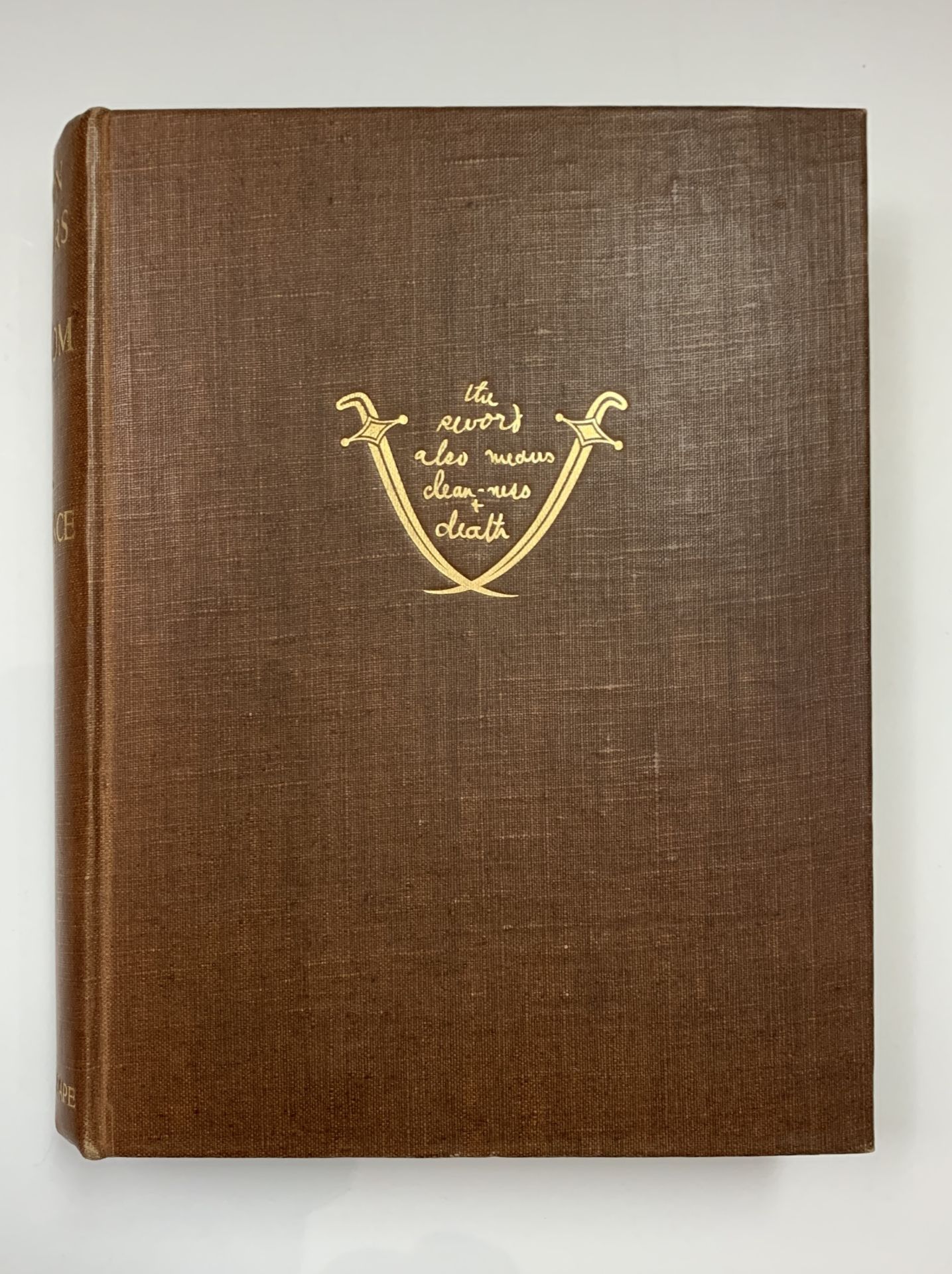 T. E. LAWRENCE. 'The Mint.' Limited edition of 2000, of which this is Number 1040, goatskin-backed - Image 8 of 8