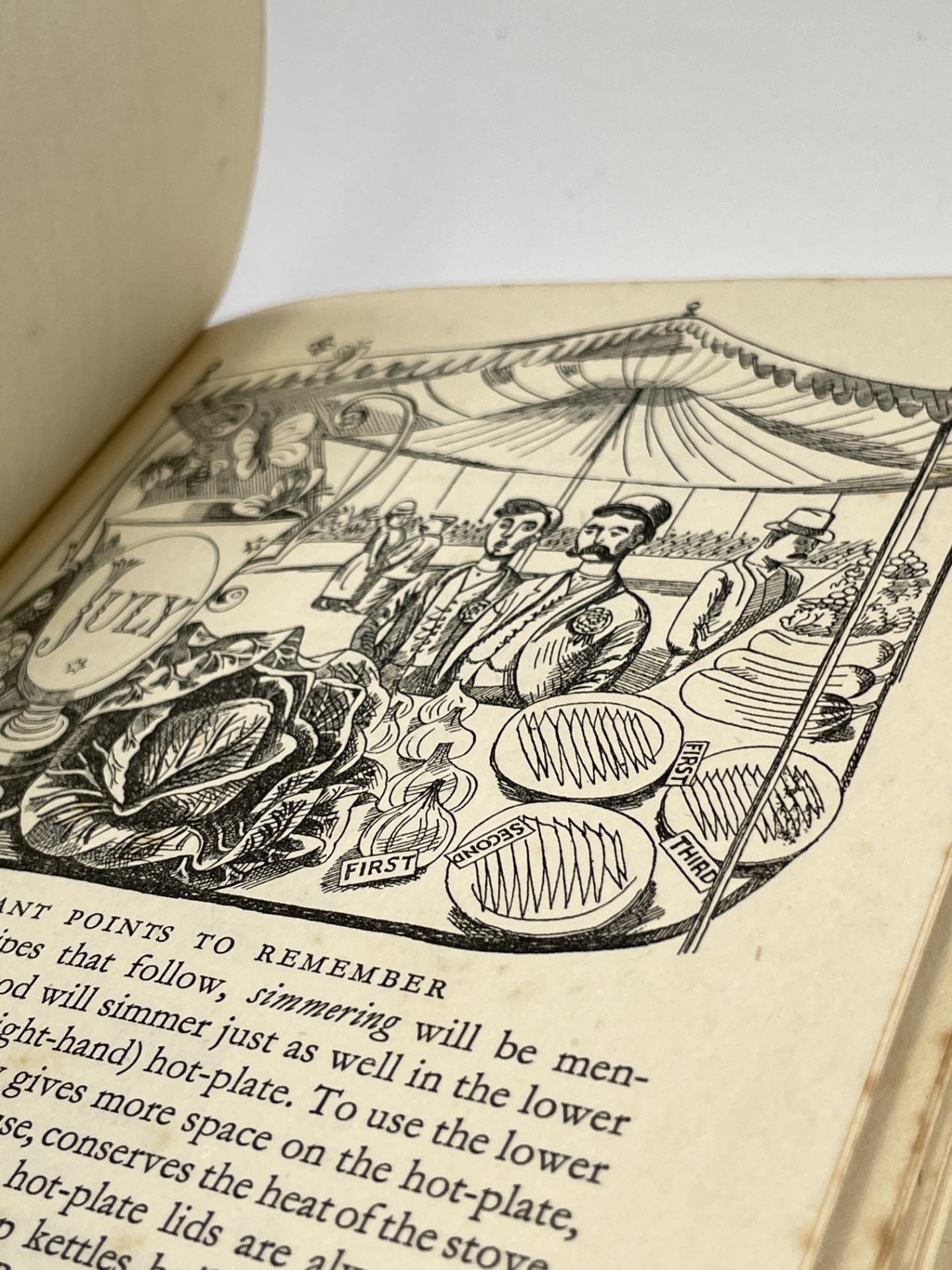 AMBROSE HEATH. 'Good Food from the Aga.' Cover and decorations by Edward Bawden, second impression - Image 6 of 13