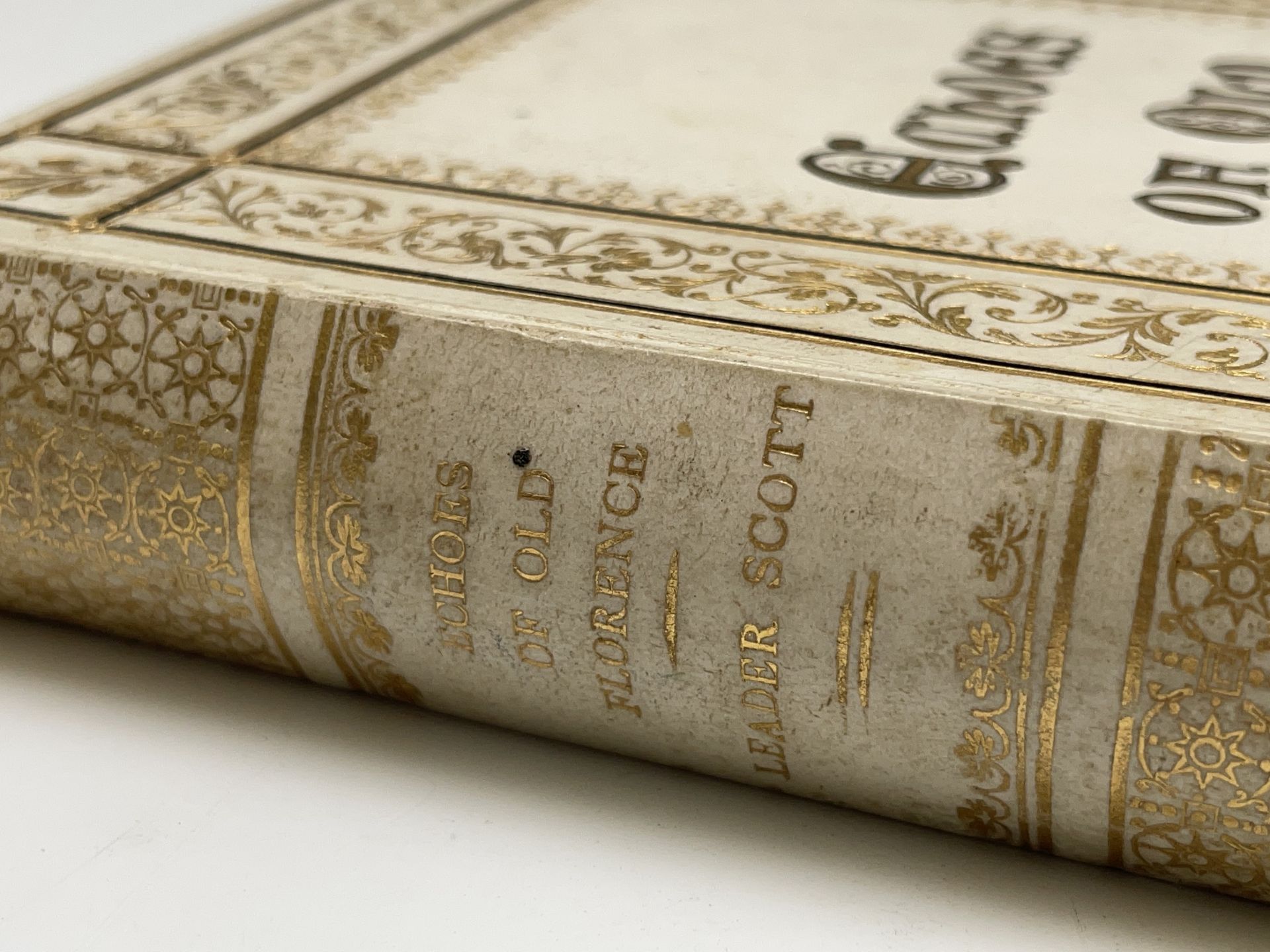 FLORENTINE FINE BINDING. 'Echoes of Old Florence, Her Palaces and Those who have Lived in Them.' - Image 3 of 8