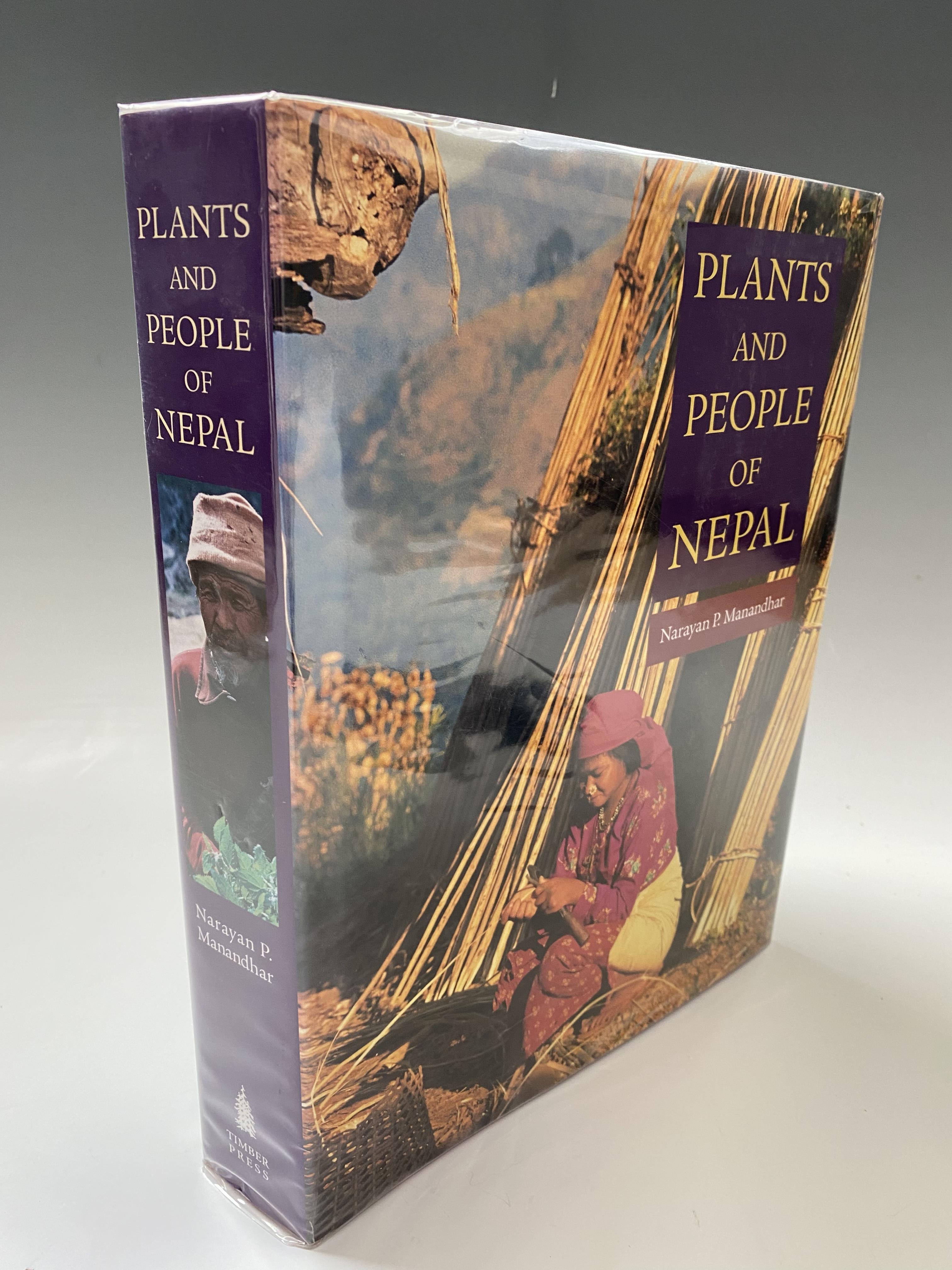 NARAYAN P. MANANDHAR. 'Plants and People of Nepal.' 4to, unclipped dj, original cloth, Timber Press,