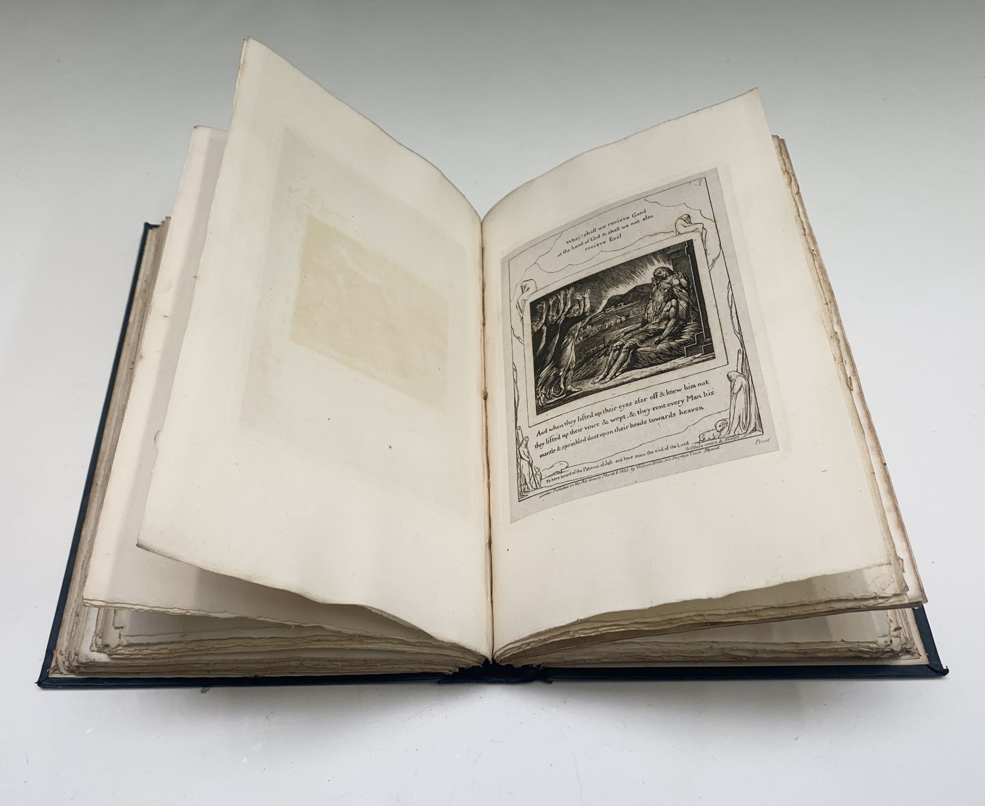 WILLIAM BLAKE. 'Life of William Blake....by Alexander Gilchrist'. New and enlarged 2nd Edition, 2 - Image 12 of 14