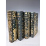 BINDINGS. 'Cranford' by Mrs Caskell, illustrated by Hugh Thompson, original pictorial gilt cloth,