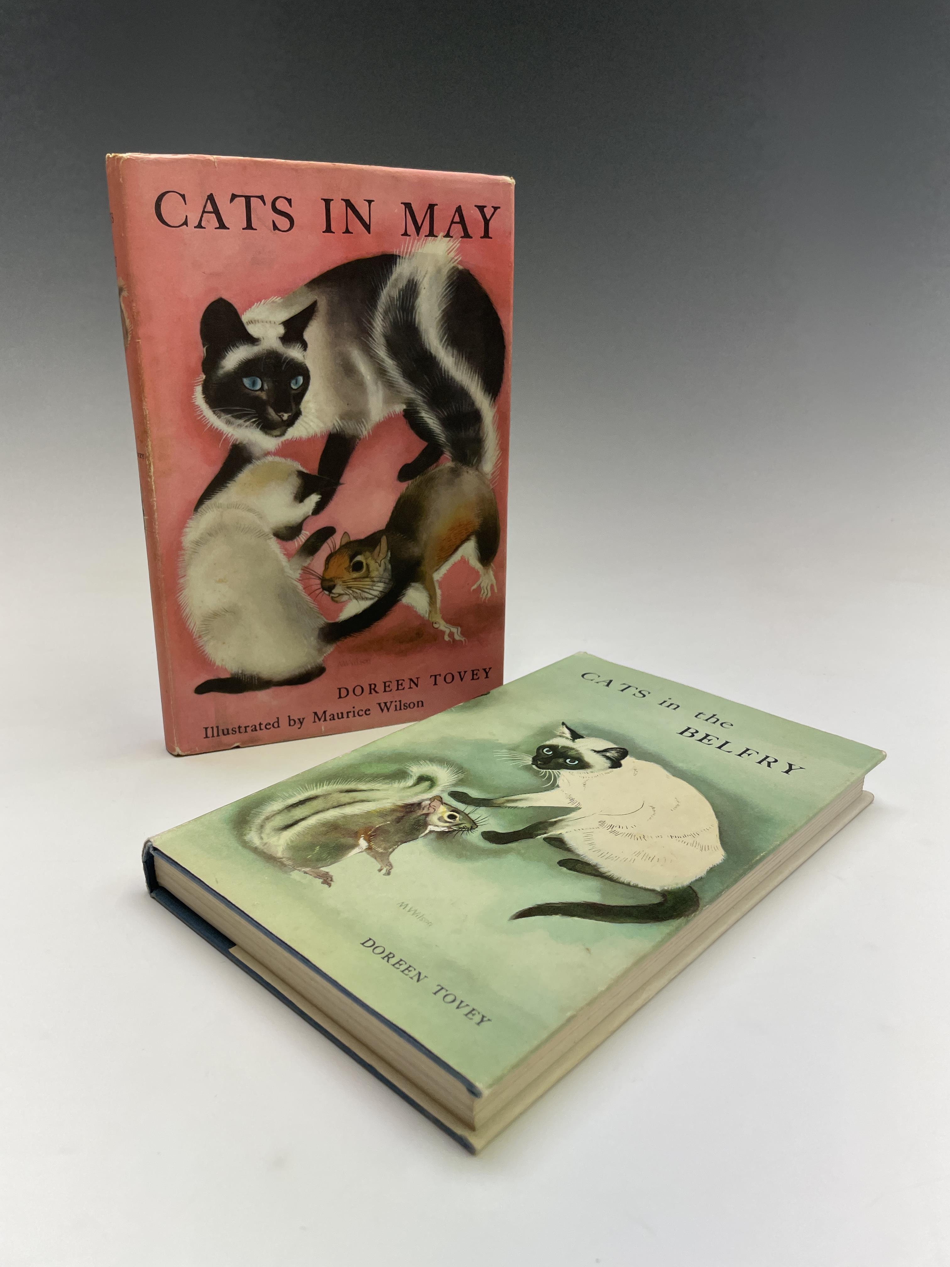 DOREEN TOVEY. 'Cats in May.' Illustrated by Maurice Wilson, first edition, 1959; 'Donkey Work,' - Image 4 of 6