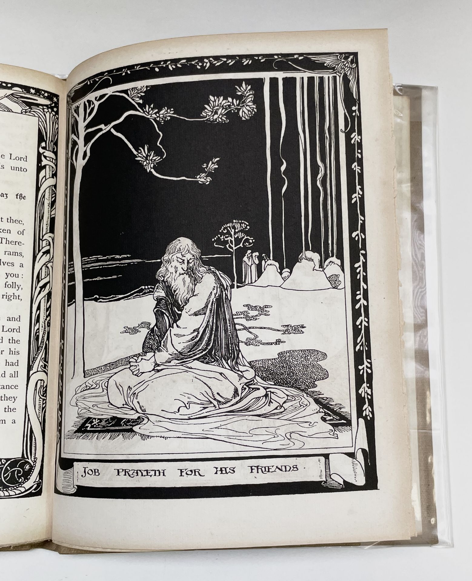 HERBERT GRANVILLE FELL. 'The Book of Job.' Introduction by Joseph Jacobs, fully illustrated with - Image 7 of 33