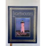 THE EASTON PRESS. 'Lighthouses.' Collector Edition, full leather, all edges gillt, The Easton Press,