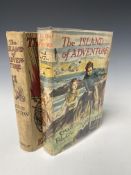 ENID BLYTON. 'The Island of Adventure.' first edition, with decorative original cloth, cloth soiled,