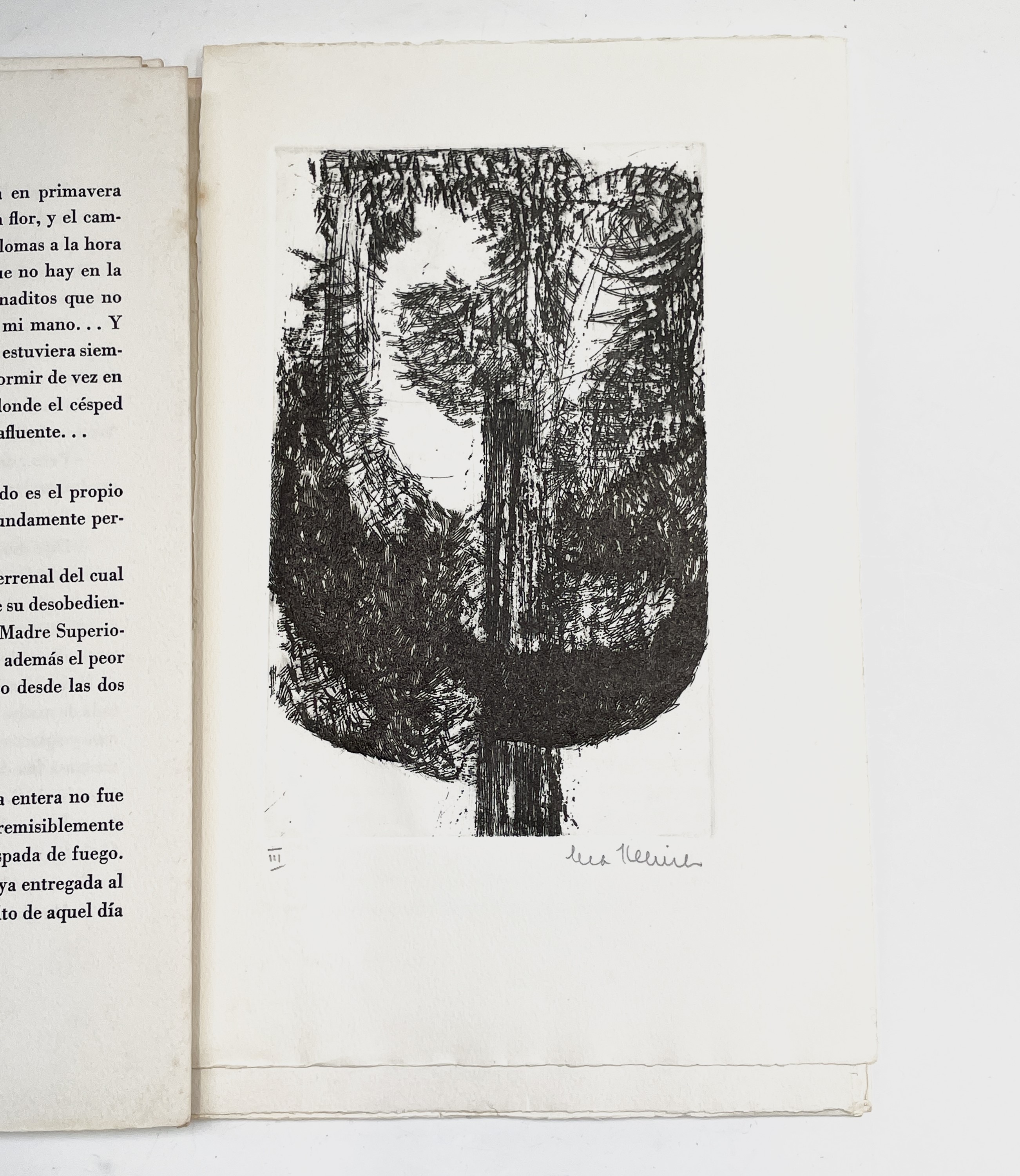 MARIA LUISA BOMBAL. 'La Amortajada.' A hundered and five uncut pages, original publishers limp - Image 3 of 5