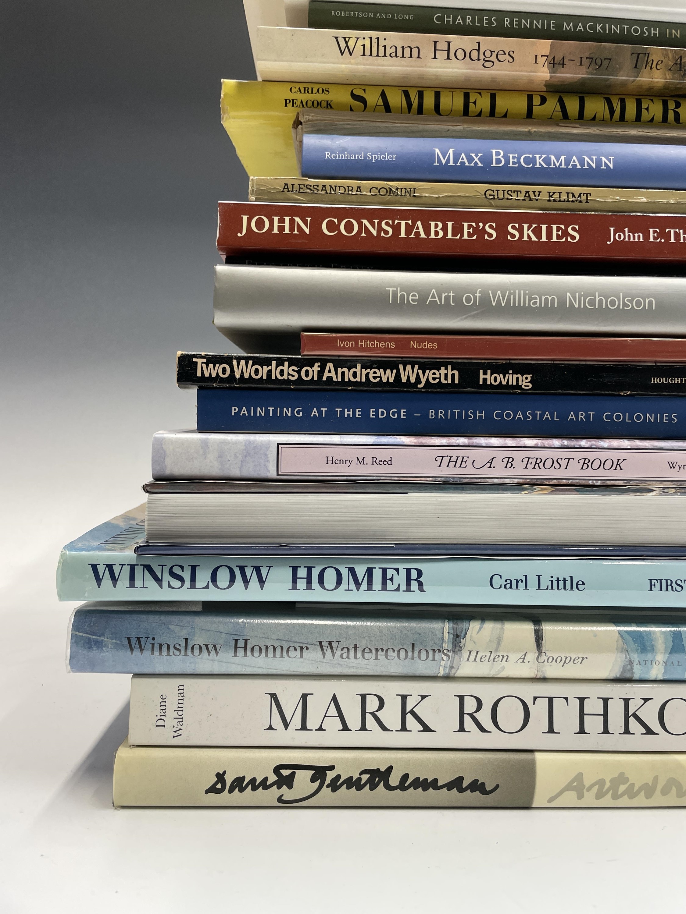 ART INTEREST. Twenty six art books including 'Winslow Homer,' 'Artwork: David Gentleman, 'Mark - Image 11 of 15