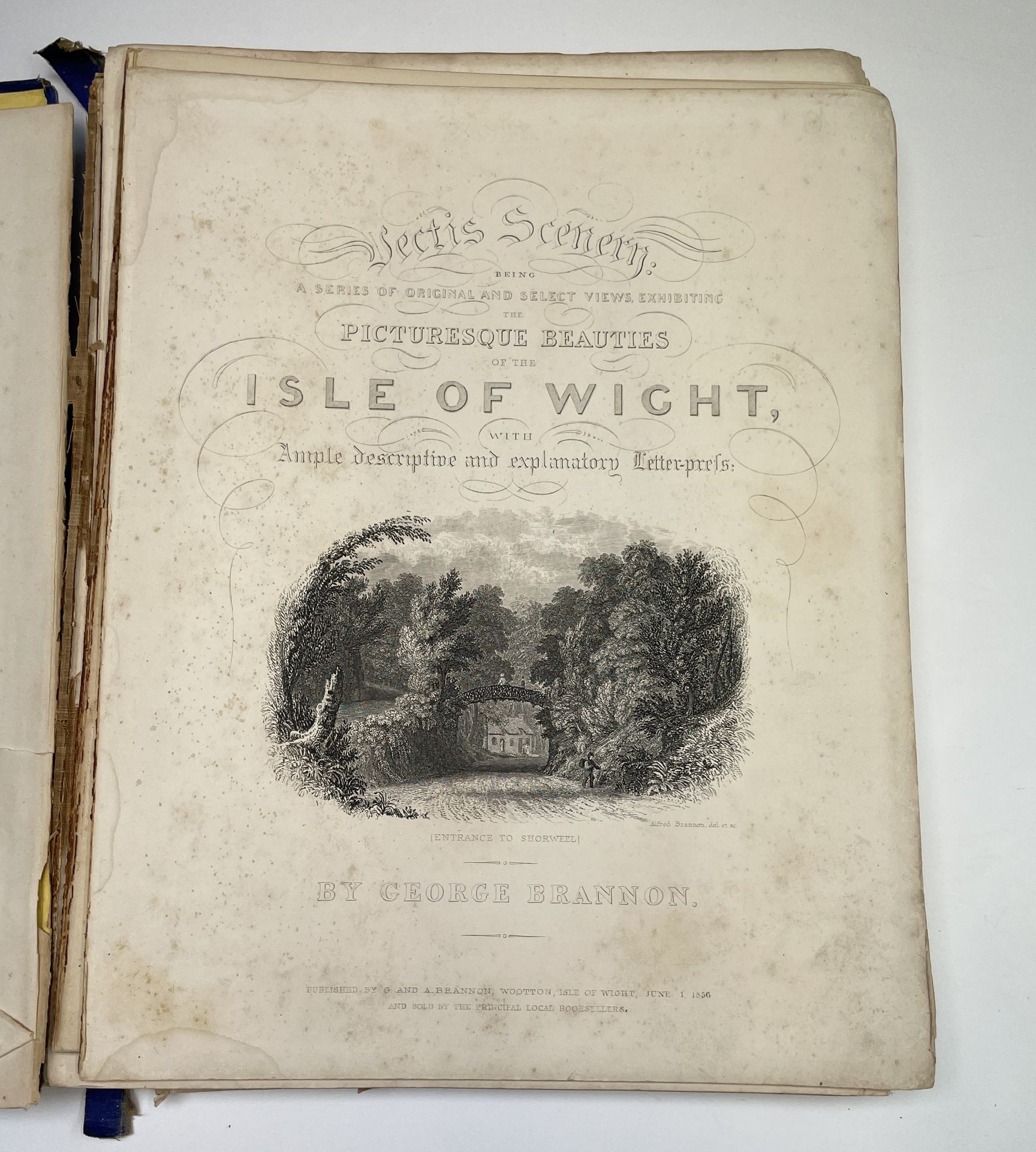 T. H. WILLIAMS. 'Picturesque Excursions in Devonshire and Cornwall.' First edition,engraved title - Image 10 of 16