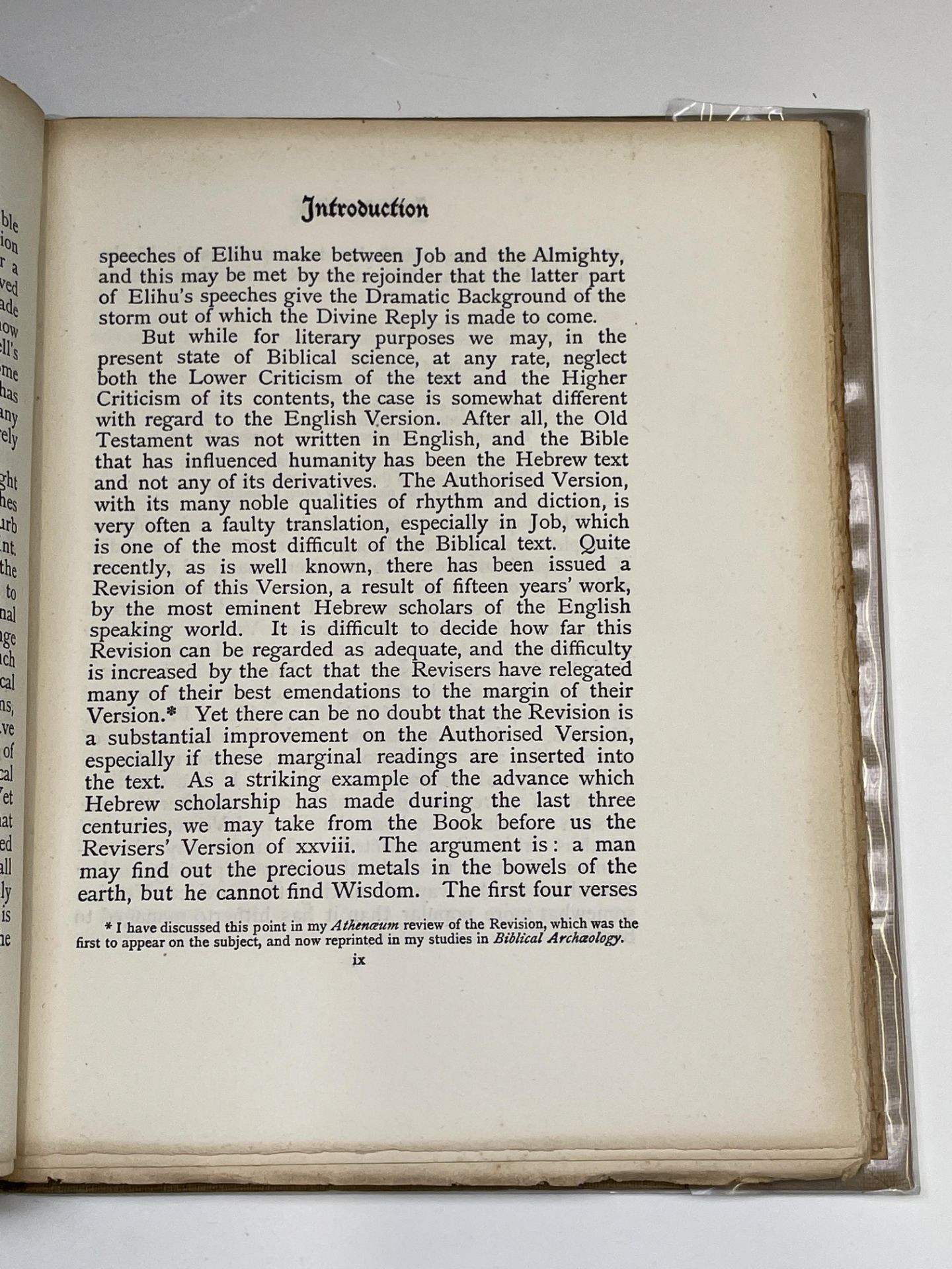 HERBERT GRANVILLE FELL. 'The Book of Job.' Introduction by Joseph Jacobs, fully illustrated with - Image 22 of 33