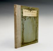 V. SACKVILLE-WEST. 'Orchard and Vineyard.' Signed and inscribed by author "This Book painted by Ms