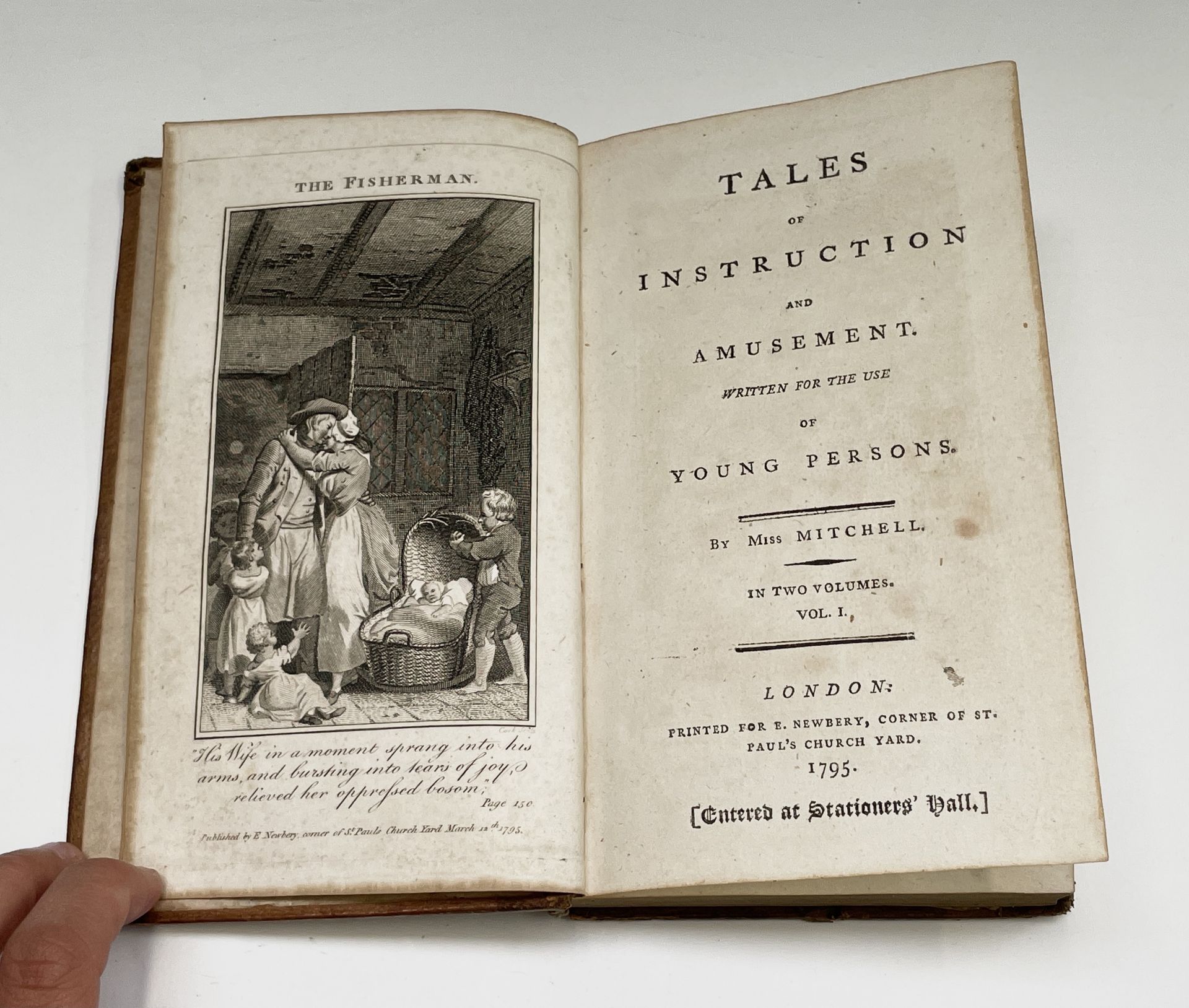 SCARCE EARLY CHILDREN'S BOOK. 'Tales of Instruction and Amusement written for the use of Young - Image 3 of 24