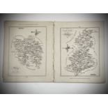 BERNARD SCALE. 'Galway' and 'Kerry,' two engraved maps with accompanying text, 1776. (2)