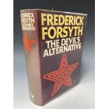 FREDERICK FORSYTH. 'The Devil's Alternative.' Signed by author, first edition, original cloth,