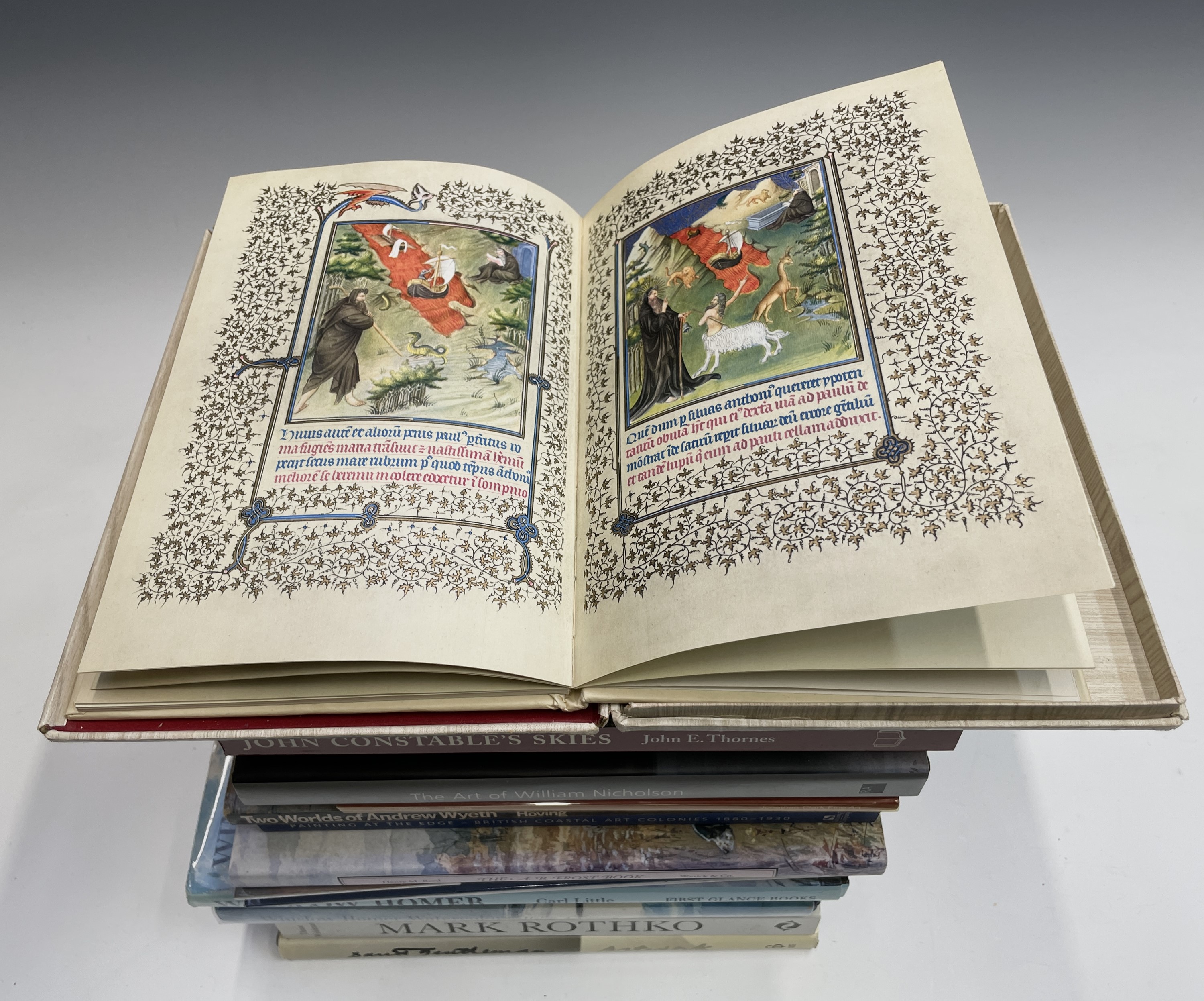 ART INTEREST. Twenty six art books including 'Winslow Homer,' 'Artwork: David Gentleman, 'Mark - Image 4 of 15
