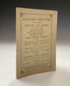 EDWIN FRAY. Golden Recipes for use of all ages. William M'Call, 7, 9, & 11, Hunter Street,