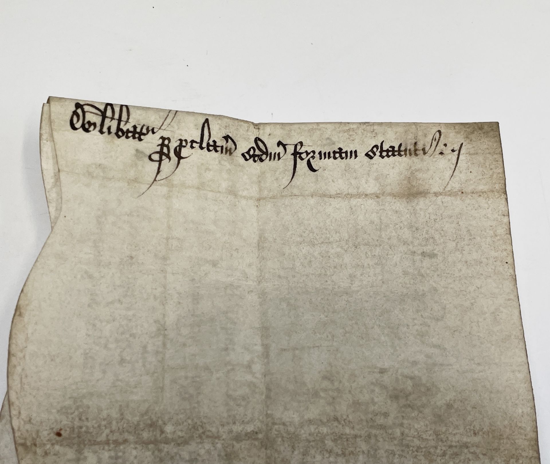 ENYS-GALPIN Two rare Elizabethan Indentures dated 1588. Condition: please request a condition report - Image 3 of 11