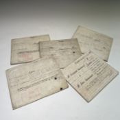 INDENTURES. Henry Dawes to Messrs Goodbody & Wagstaff concerning villas on Highbury Crescent in