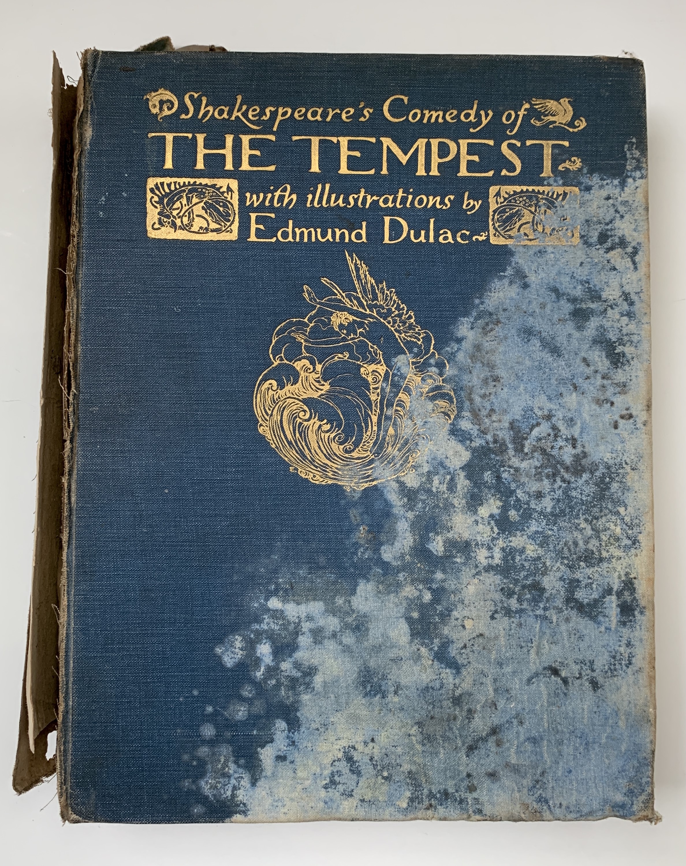 EDMUND DULAC ILLUSTRATIONS. 'The Tempest.' By William Shakespeare, 40 tipped in coloured plates with