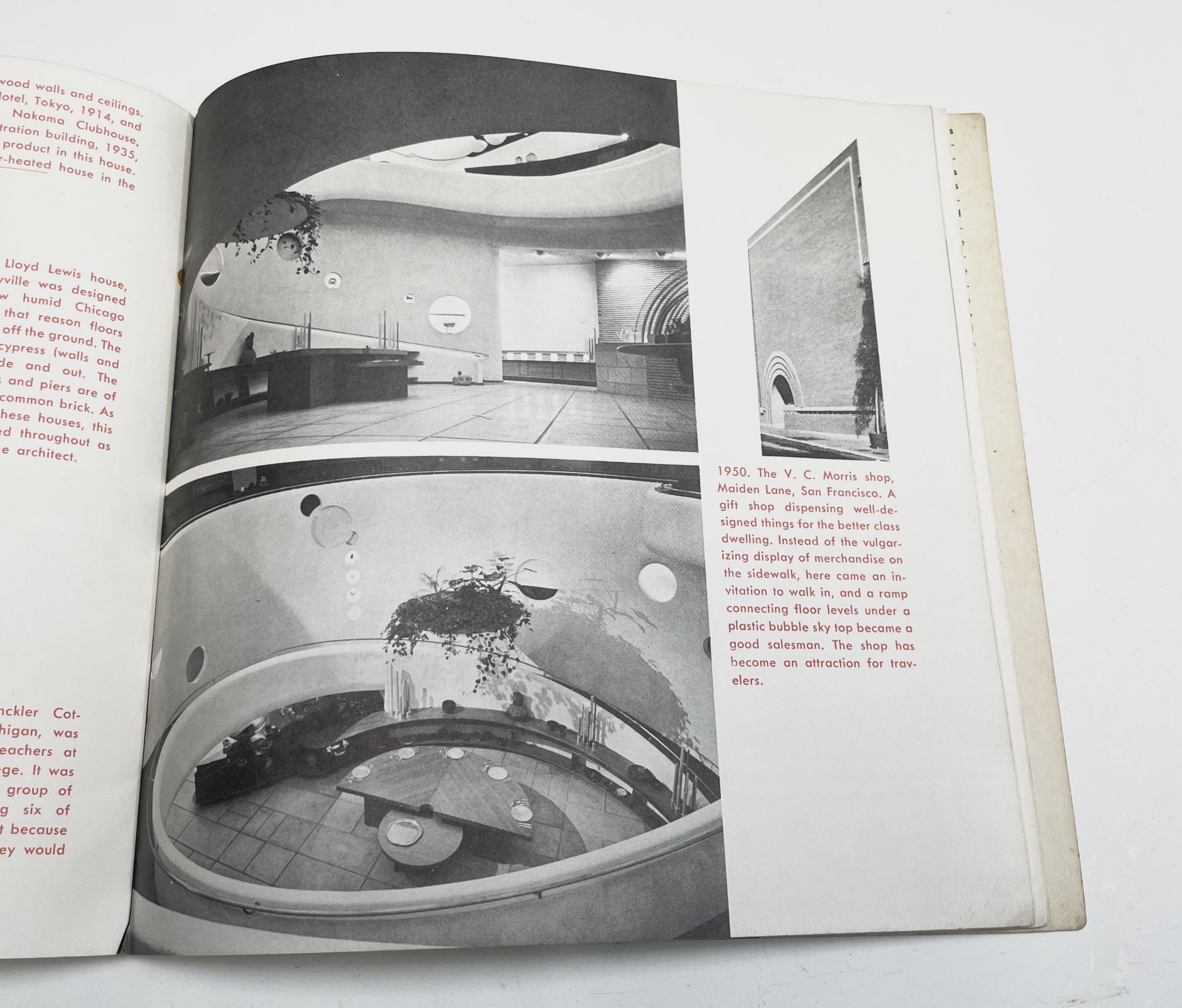 FRANK LLOYD WRIGHT. 'Princeton Monographs in Art and Archaeology. Modern Architecture being the Kahn - Image 3 of 10