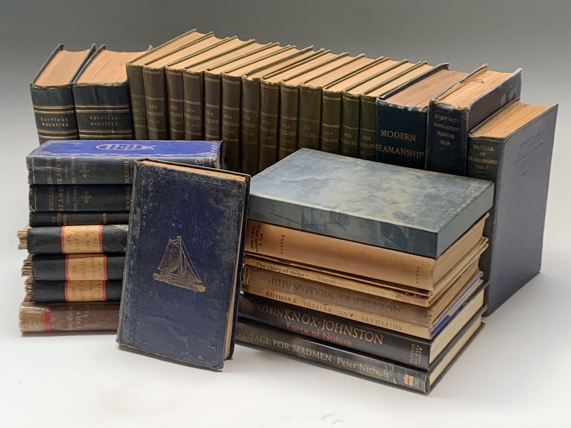 MARITIME. Including 16 vols of 'Seabreezes', two boxes Condition: please request a condition