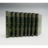 F. EDWARD HULME. 'Familiar Wild Flowers.' First edition, eight volumes, original decorative cloth,