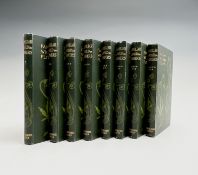 F. EDWARD HULME. 'Familiar Wild Flowers.' First edition, eight volumes, original decorative cloth,