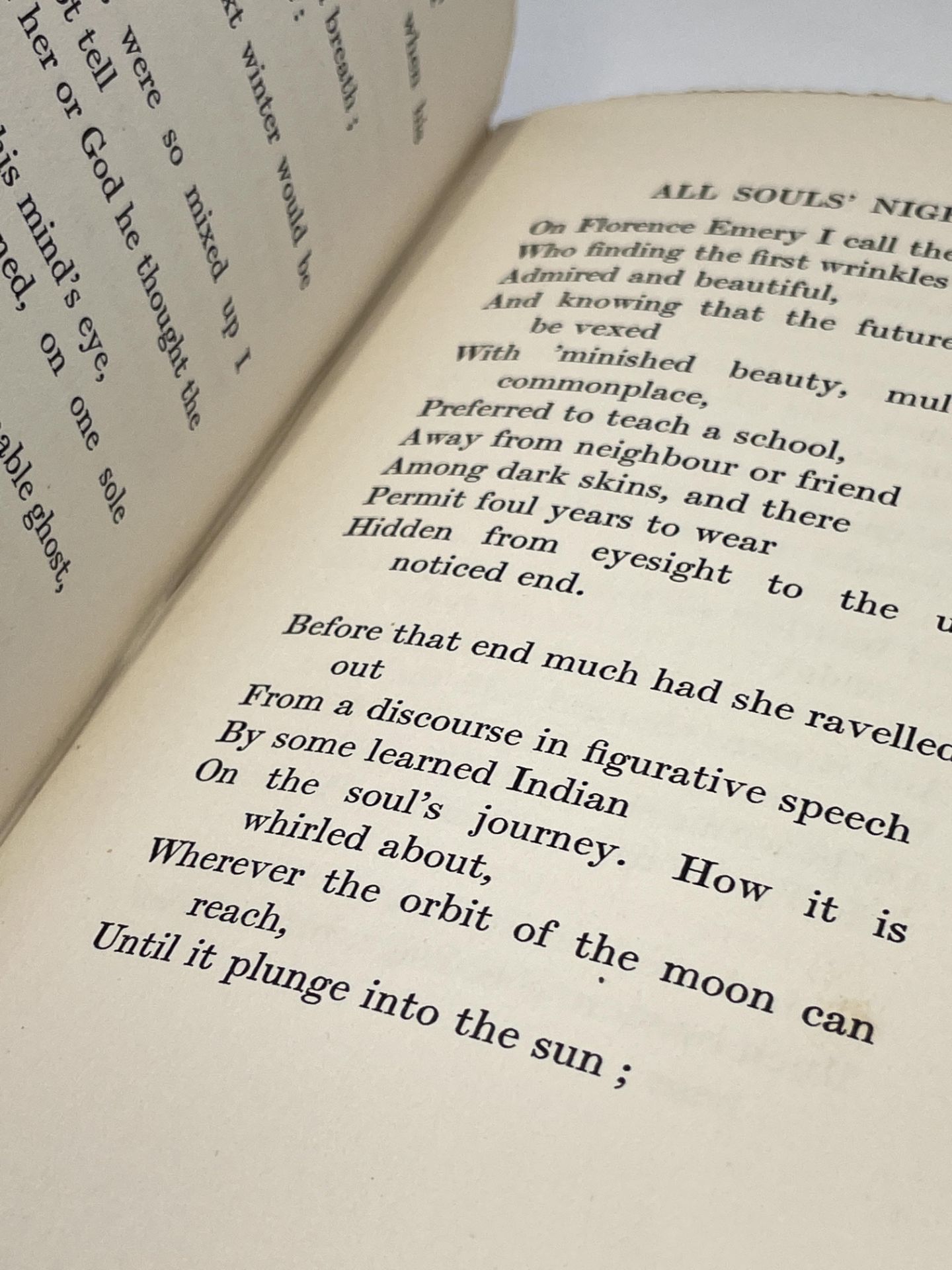 WILLIAM BUTLER YEATS. 'The Tower.' Original cloth gilt, designed by Thomas Sturge Moore, vg - Image 6 of 8