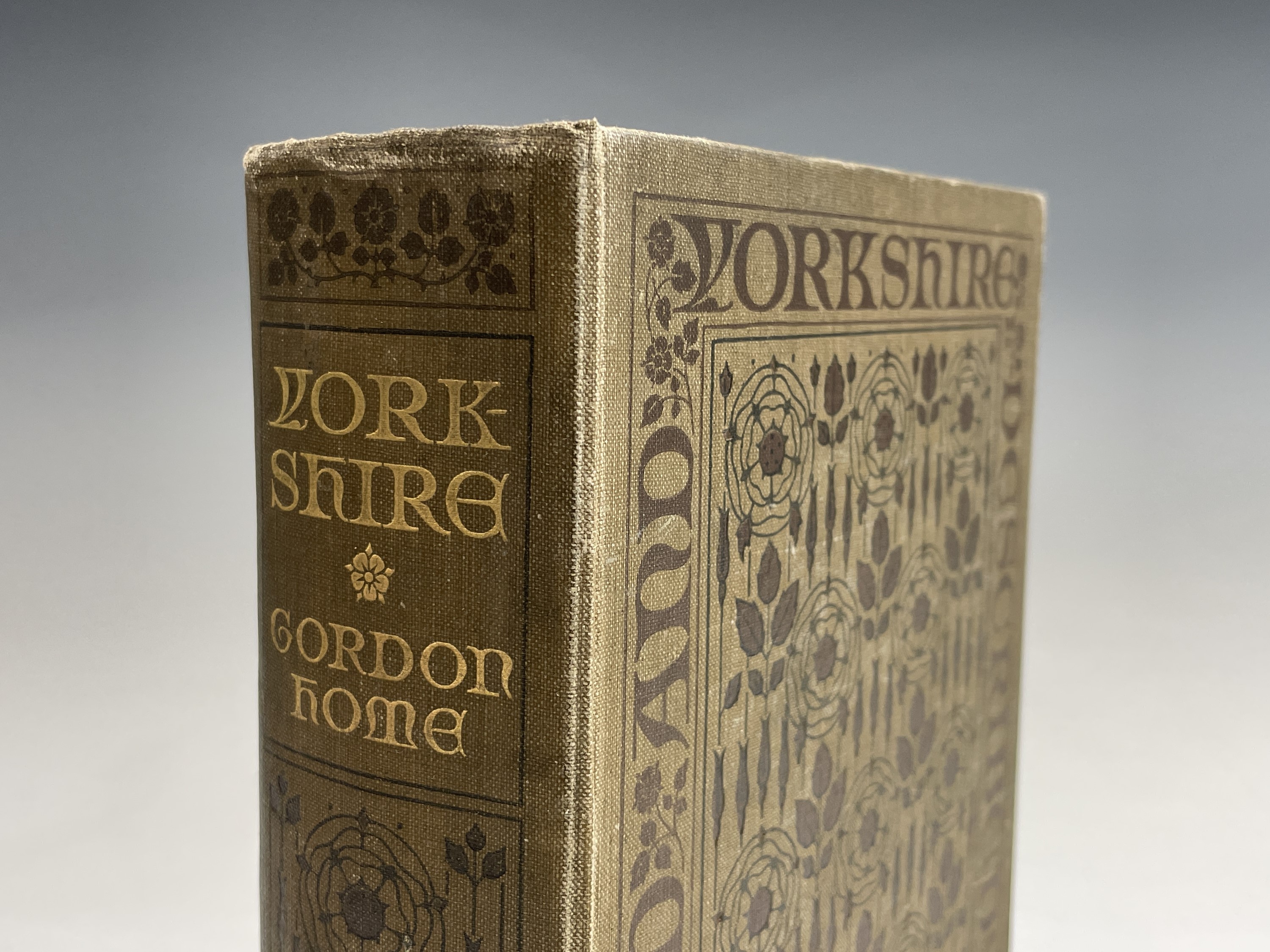 YORKSHIRE INTEREST. 'Yorkshire Painted & Described,' by Gordon Home, original decorative cloth, - Image 3 of 22