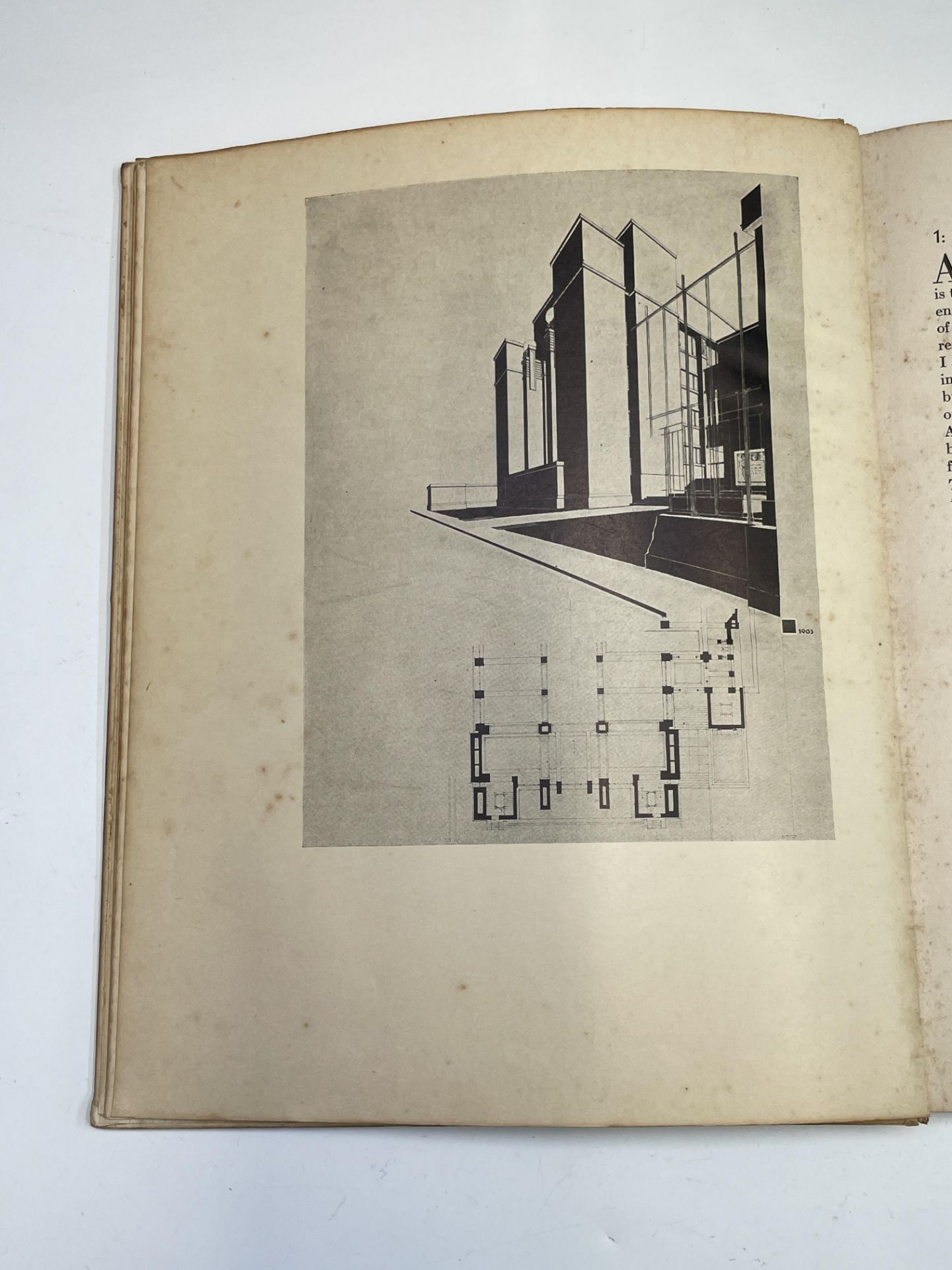 FRANK LLOYD WRIGHT. 'Princeton Monographs in Art and Archaeology. Modern Architecture being the Kahn - Image 4 of 10