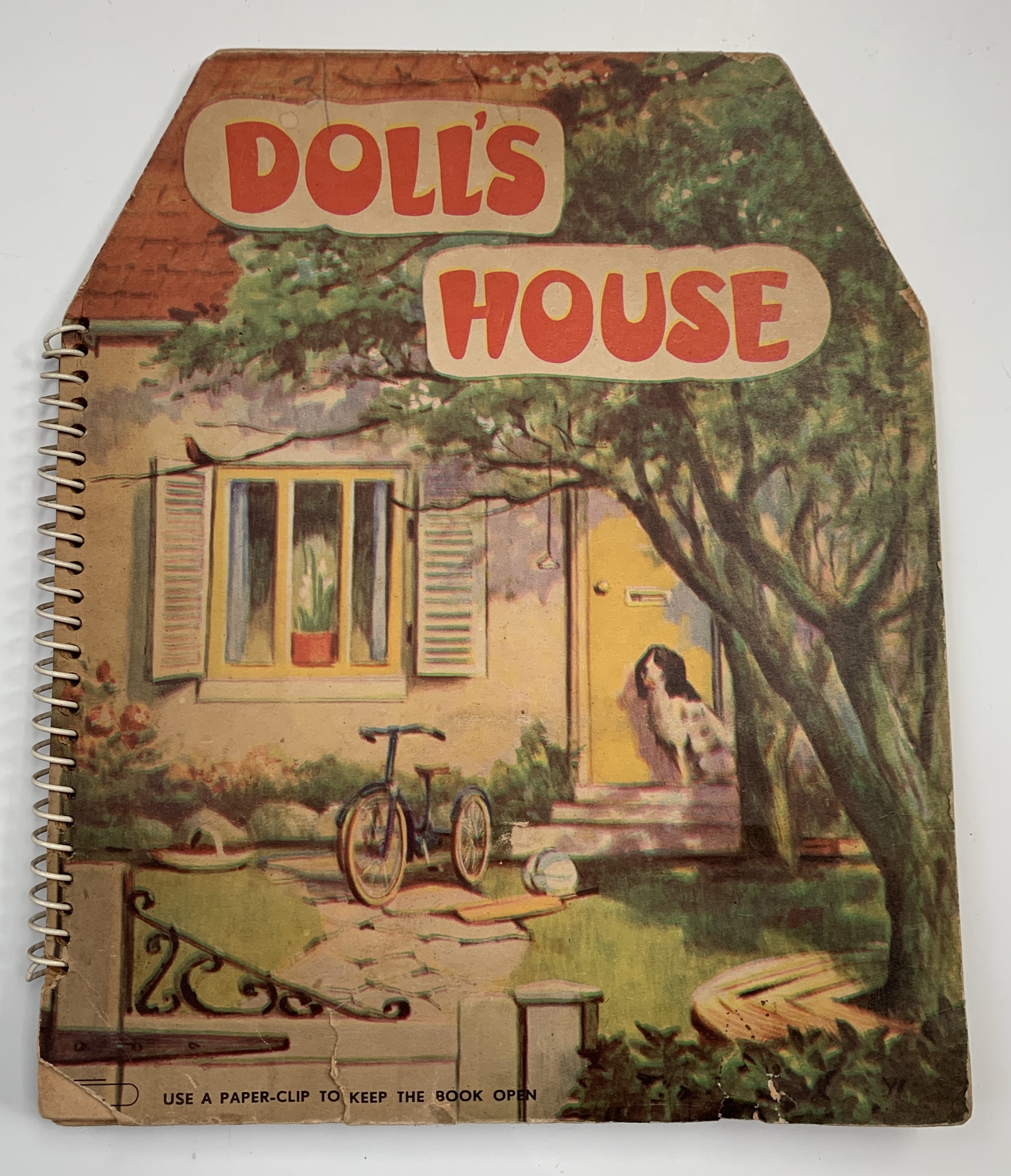 CHILDRENS BOOK INTEREST. 'Doll's House,' a spiral bound pop-up cardwrap book opening to 360 - Image 4 of 12