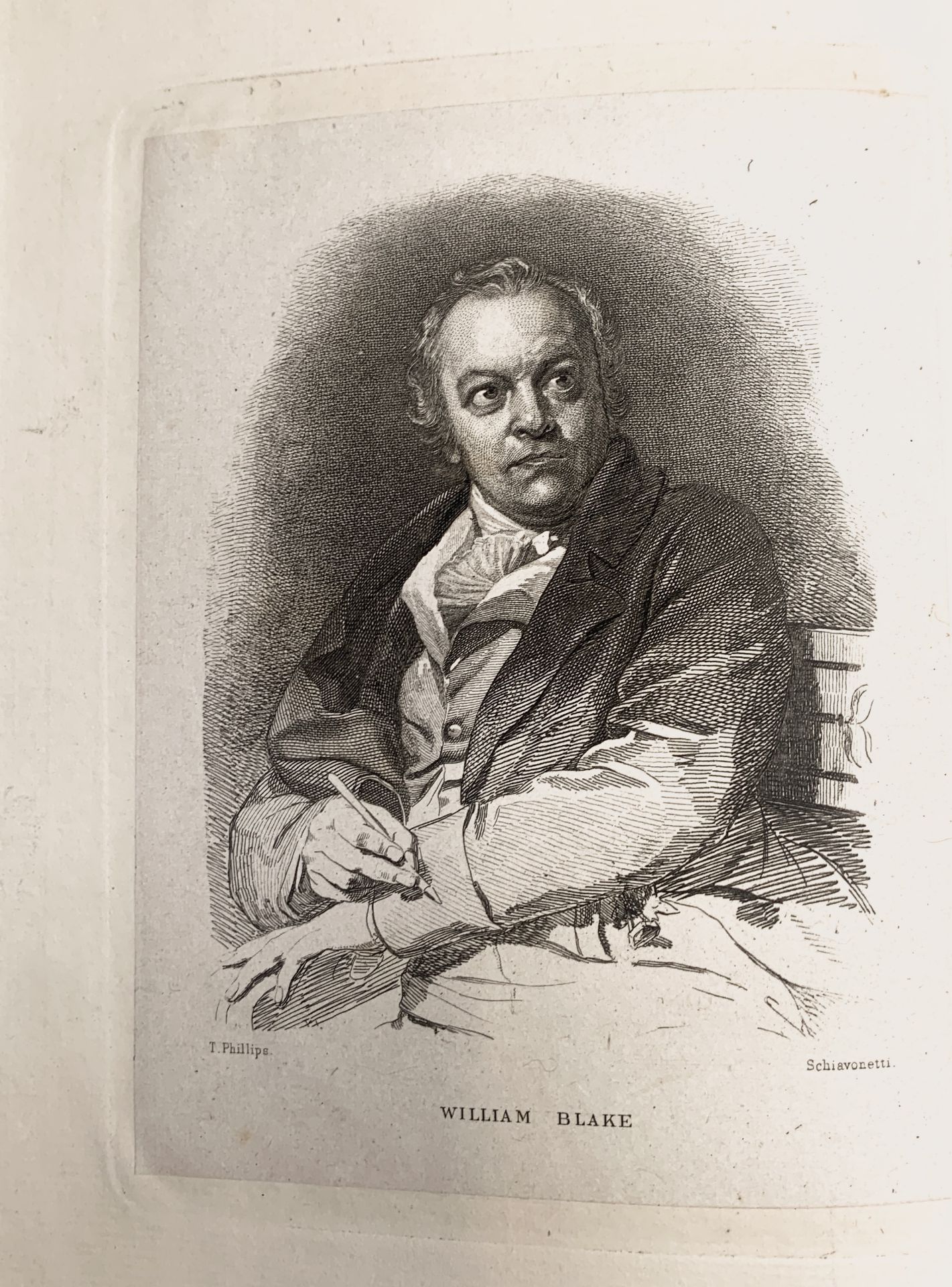 WILLIAM BLAKE. 'Life of William Blake....by Alexander Gilchrist'. New and enlarged 2nd Edition, 2 - Image 9 of 14