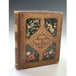 BIRKET FOSTER ILLUSTRATIONS. Common Wayside Flowers by Thomas Miller. First Edition, colour
