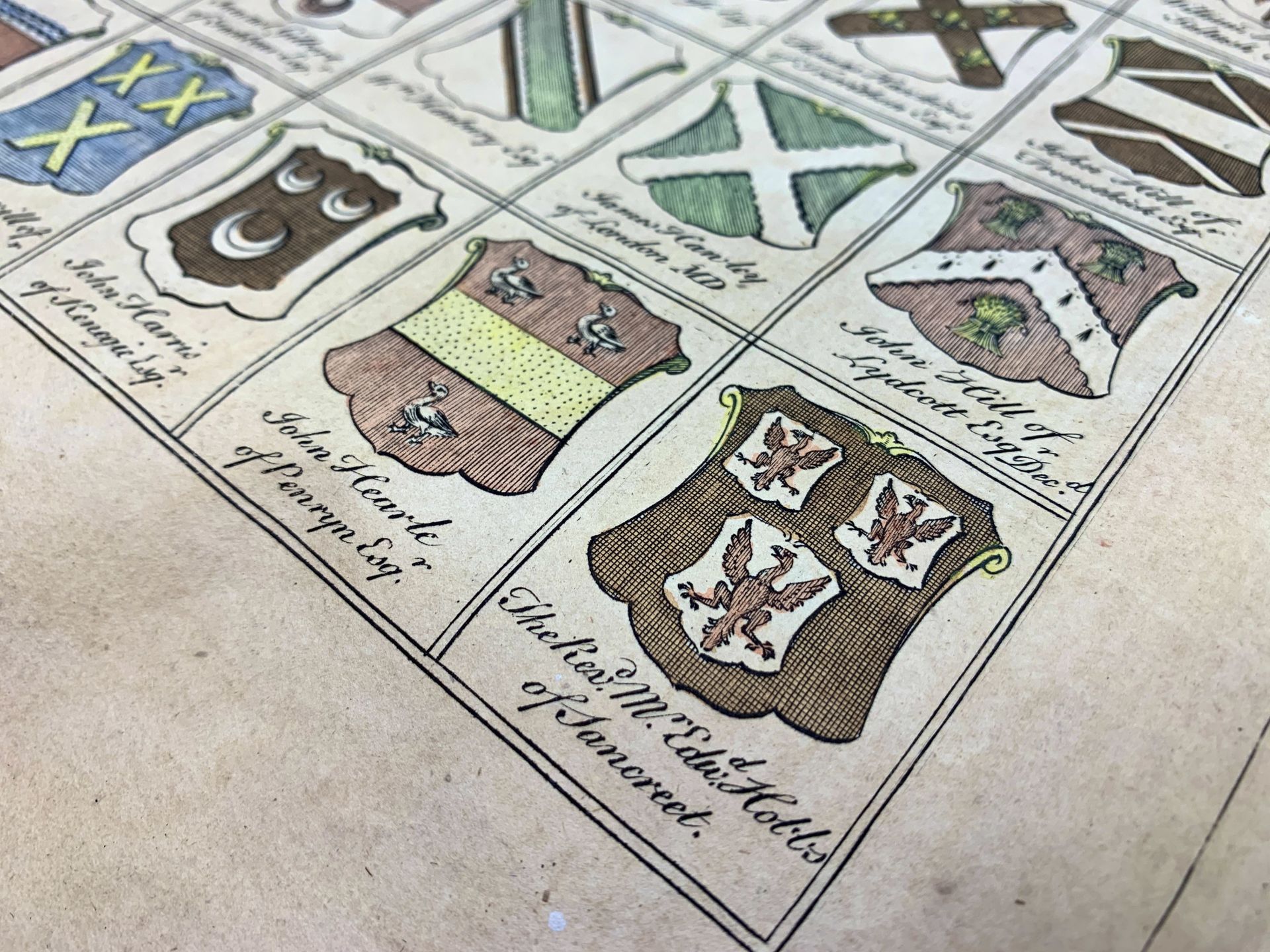 THOMAS MARTYN. 'A New and Accurate Map of the County of Cornwall.....' Engraved and hand coloured - Image 2 of 6
