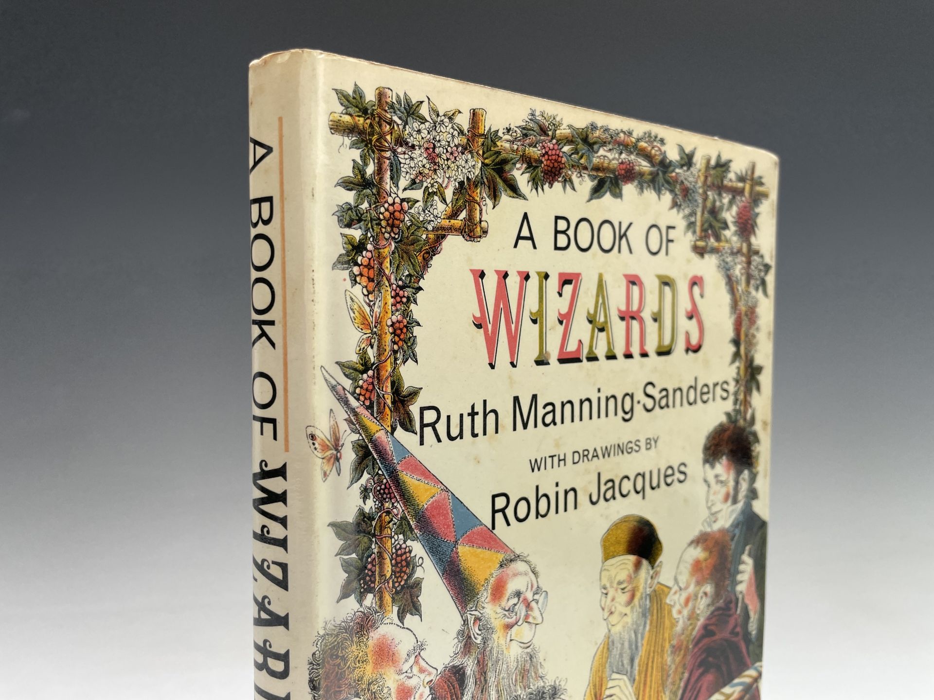 RUTH MANNING SANDERS. 'A Book of Wizards.' First edition by Methuen, unclipped coloured dustjacket - Image 6 of 7