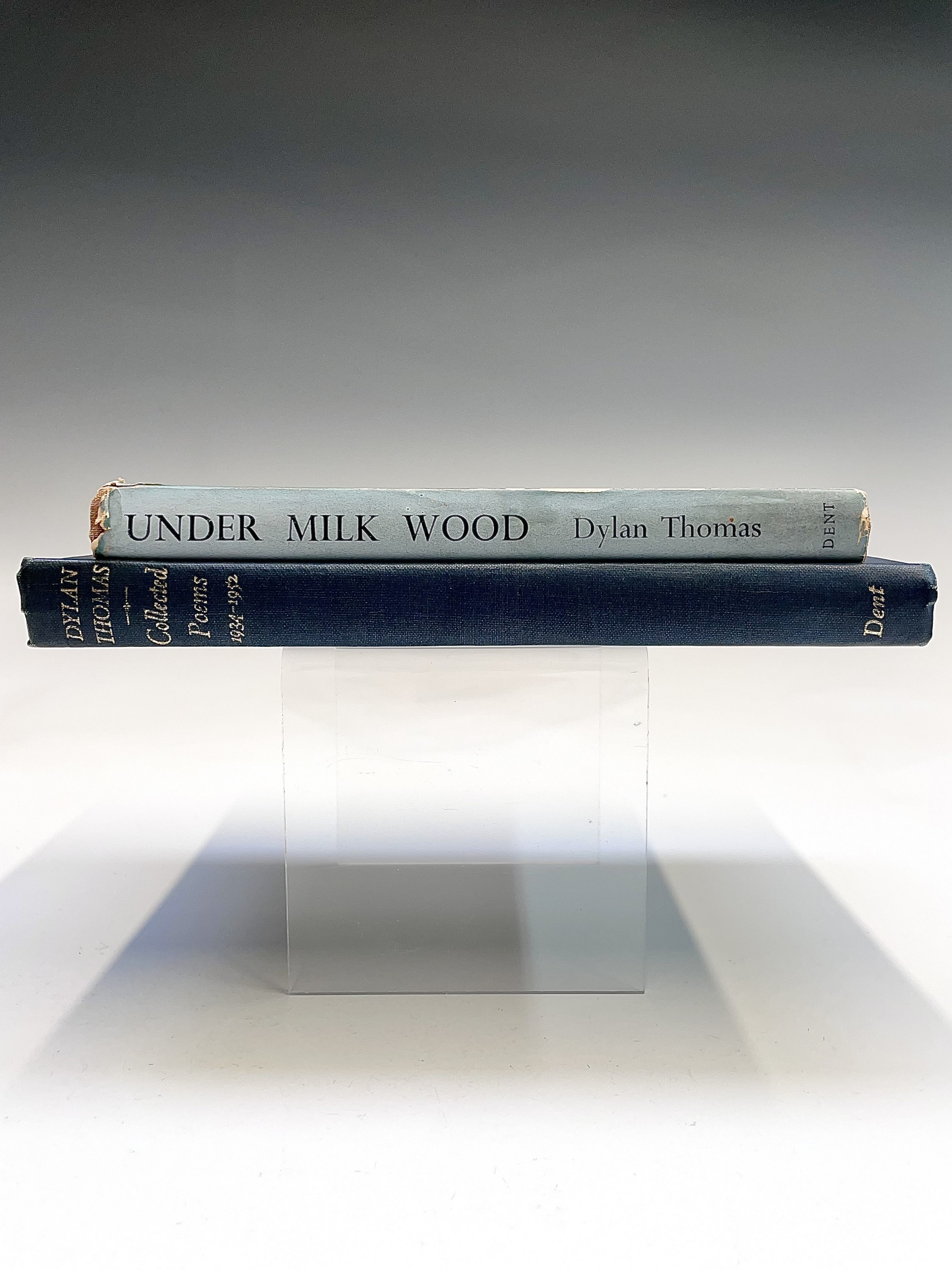 DYLAN THOMAS. 'Under Milk Wood.' First edition, vg condition with slightly worn dj, 1954; 'Collected - Image 6 of 10