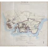 MAPS. Plymouth. 'Report of the Commissioners…upon the boundaries and Wards of certain Boroughs and