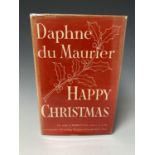 DAPHNE DU MAURIER. 'Happy Christmas.' Original cloth, unclipped dj, small chips to dj, toning to