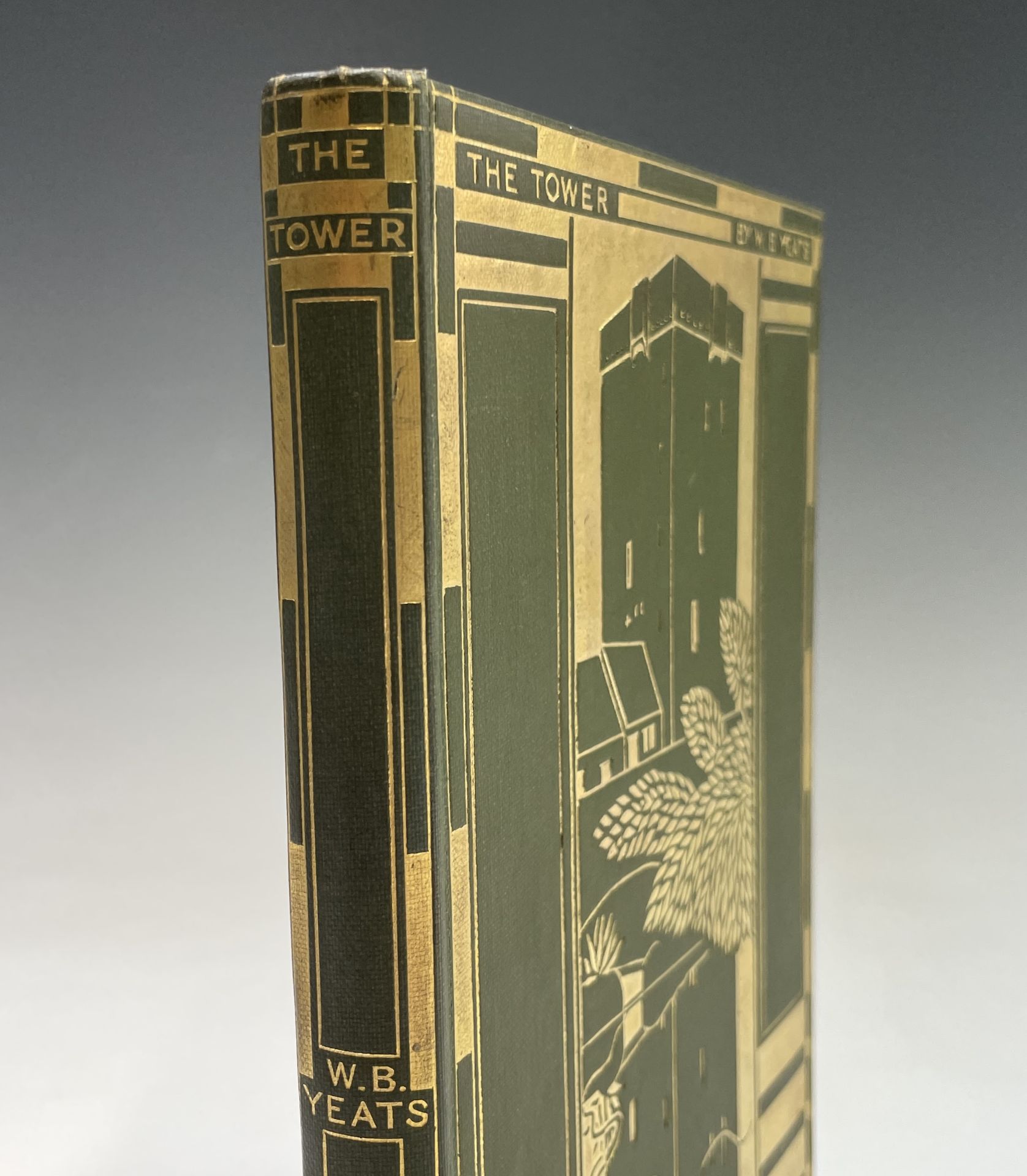 WILLIAM BUTLER YEATS. 'The Tower.' Original cloth gilt, designed by Thomas Sturge Moore, vg - Image 8 of 8