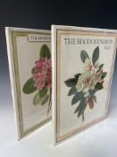 BOTANY. 'The Rhododendron.' Two vols, folio, original cloth, unclipped dj, tears and chips to vol